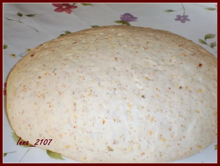 Батон отрубной с кунжутом: шаг 4