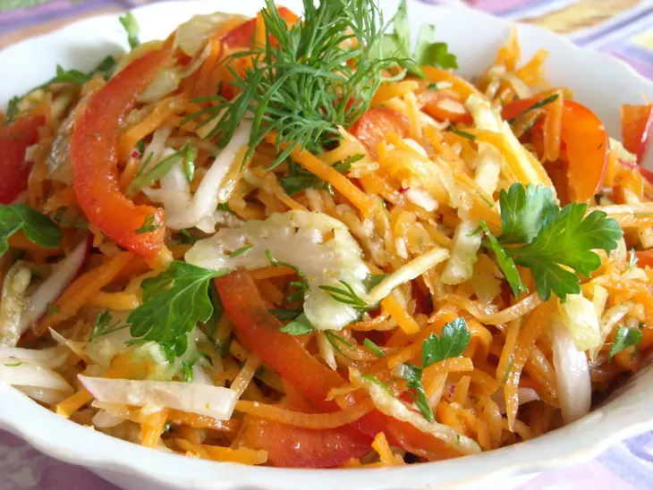 Морковь по-корейски и вариация на тему: шаг 4