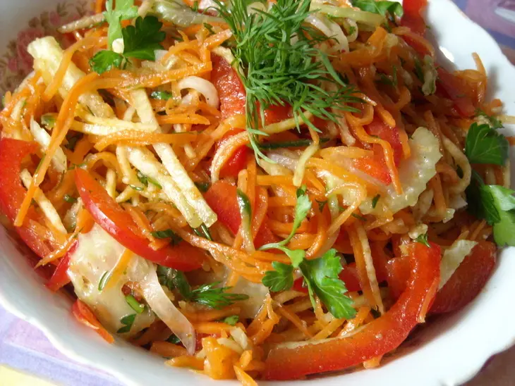 Морковь по-корейски и вариация на тему: шаг 5