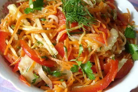 Морковь по-корейски и вариация на тему: шаг 5