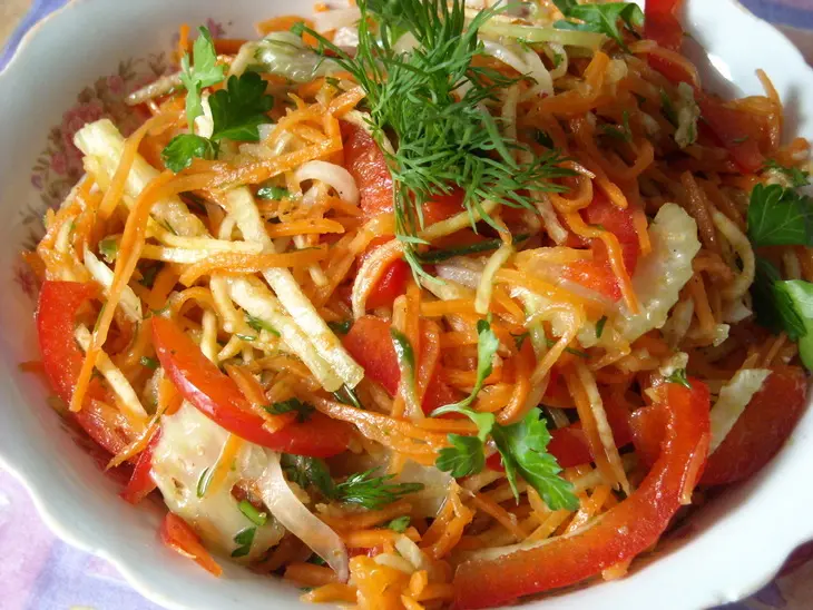 Морковь по-корейски и вариация на тему: шаг 6