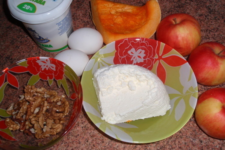 Овсяный пирог с яблочно-тыквенной начинкой: шаг 1
