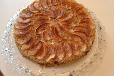 Овсяный пирог с яблочно-тыквенной начинкой: шаг 9