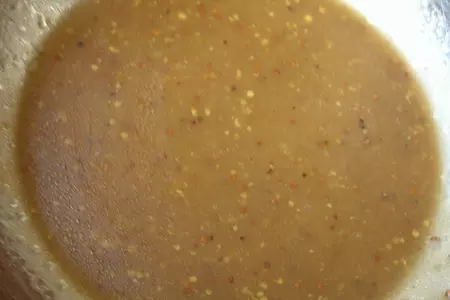 Салат с грудками, с двойным соусом: шаг 3