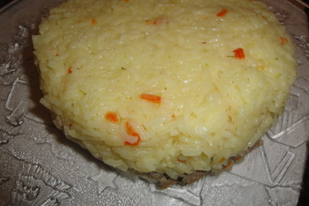 Юварлакя"турта" авголемоно или тефтельный "торт"с яично-лимонным кремом: шаг 2