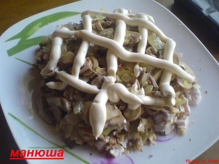 Салат "виола": шаг 5