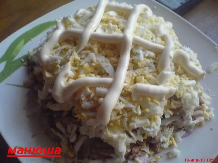 Салат "виола": шаг 6