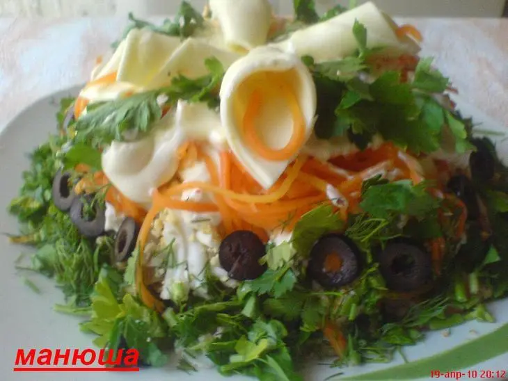 Салат "виола": шаг 8