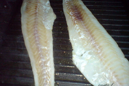 Рыба на гриле с сельдереевым ремуладом("triqlie al sedano "): шаг 6
