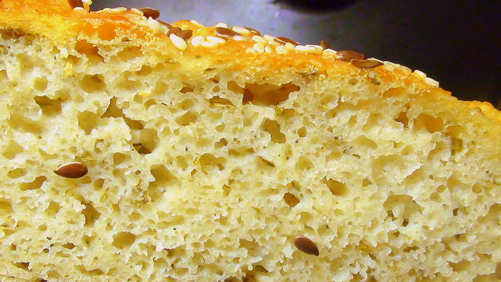 Хлеб картофельный с зеленью на рисовой закваске.: шаг 9