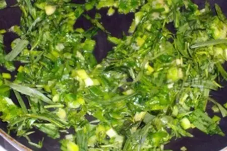 Кукурузные лепешки с тархуном: шаг 3