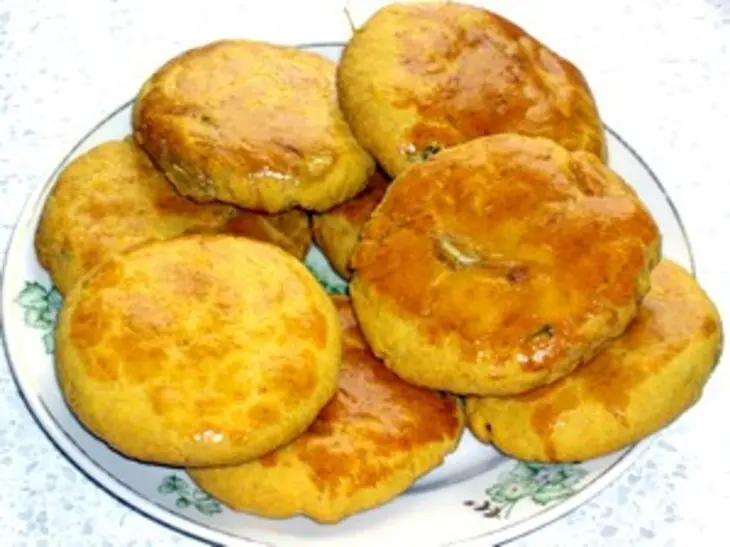 Кукурузные лепешки с тархуном: шаг 8