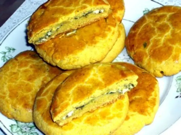 Кукурузные лепешки с тархуном: шаг 9