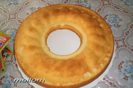 Арабский кекс с желе: шаг 4
