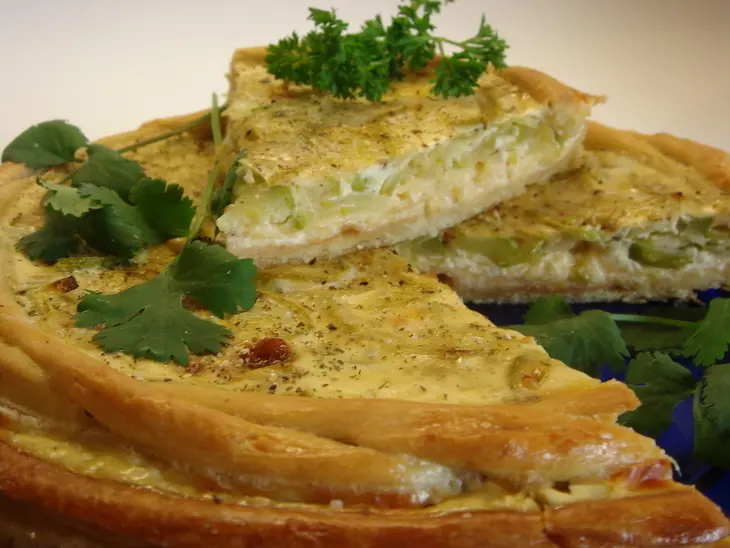 Пирог с кабачками и сыром.: шаг 8