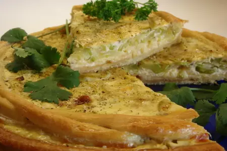 Пирог с кабачками и сыром.: шаг 8