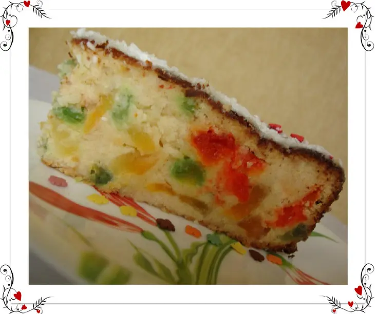 Лёгкий творожный пирог с дыней,кумкватом и грейпфрутом: шаг 4