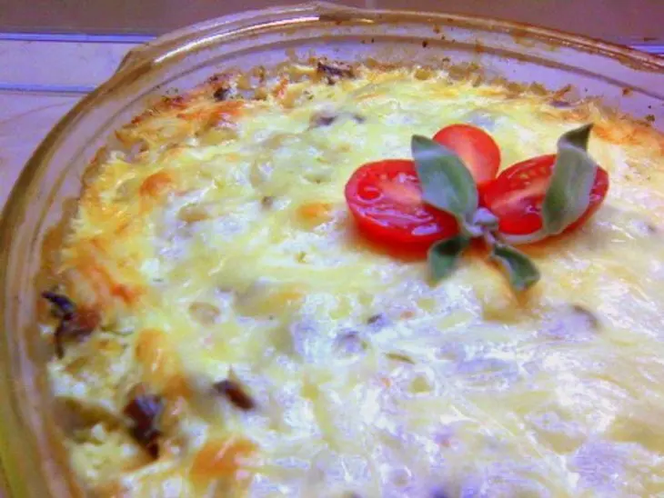 Запеканка с горбушей, рисом, креветками и…. ещё много с чем!: шаг 6