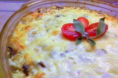 Запеканка с горбушей, рисом, креветками и…. ещё много с чем!: шаг 6