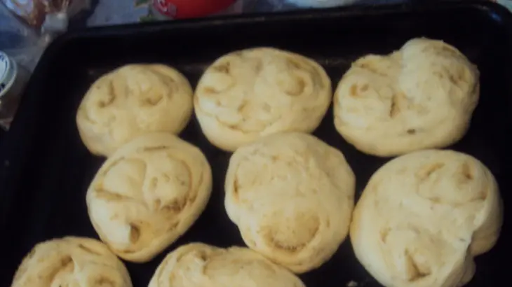 Плюшки с ореховой начинкой: шаг 7
