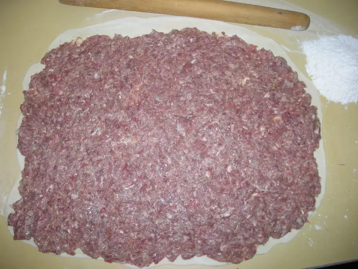 «мясные розочки»: шаг 3