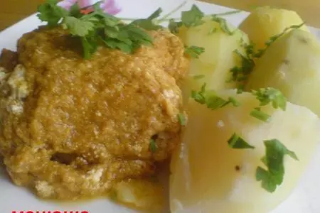 Курица в кабачковой икре: шаг 5