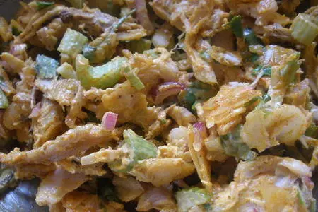 Салат-карри с курицей: шаг 3