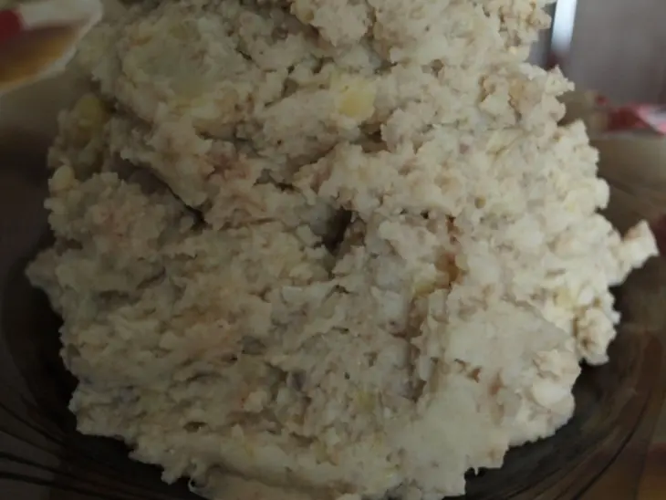 Картофельный ананас: шаг 1