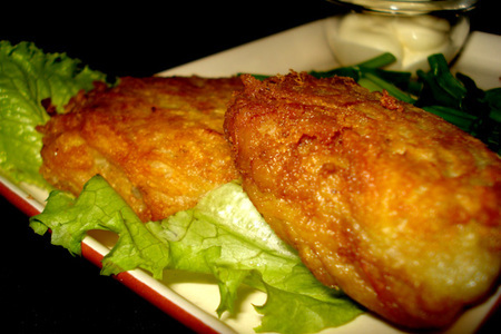 Рыба в картофельном кляре: шаг 4