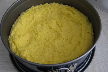Кокосовый кекс с лимонным сиропом.: шаг 4