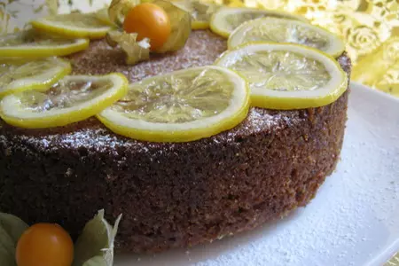 Кокосовый кекс с лимонным сиропом.: шаг 8