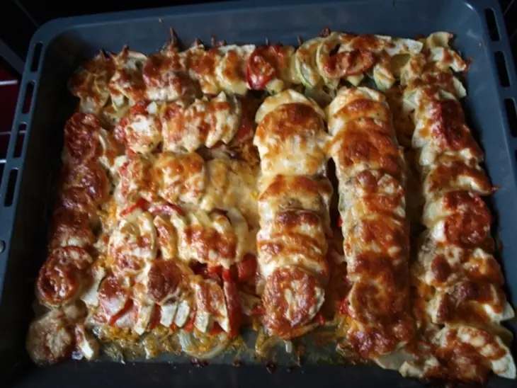 Рыба в "шубке": шаг 4