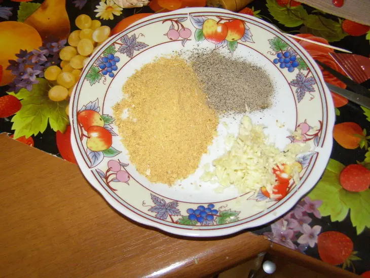 Курочка на соли: шаг 3