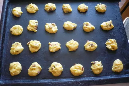 "солнышко в пятнышко" печенье из кукурузной муки: шаг 3