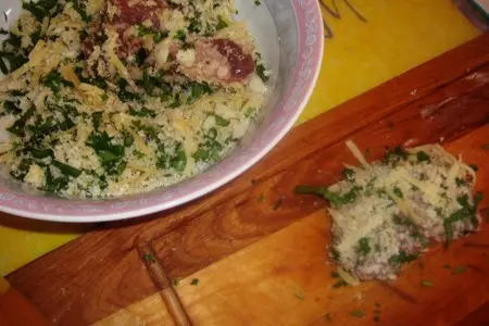 Баранина в сырной корочке с молодым картофелем: шаг 4