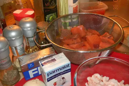 Нежный паштет из семги: шаг 1