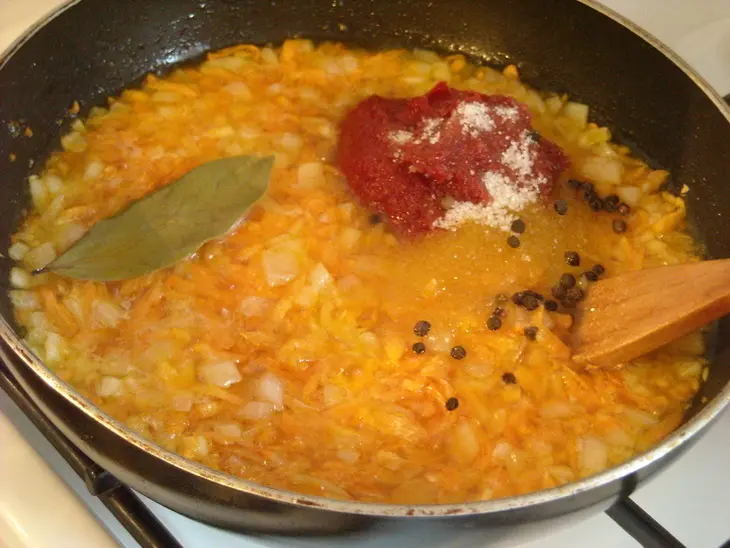 Путассу под маринадом: шаг 4