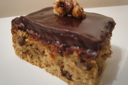 Ореховый пирог с шоколадной глазурью(καρυδοπιτα με γλασο): шаг 6