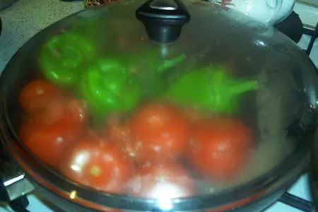 Бадымчан  долмасы  или долма с овощами: шаг 7