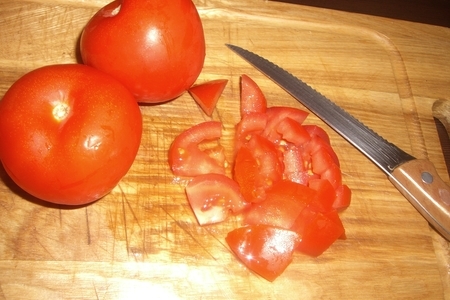 Салат хрустящие помидорки))).: шаг 1