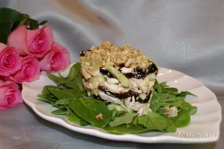 Салат с курицей "венеция" (посткомандировочный): шаг 7