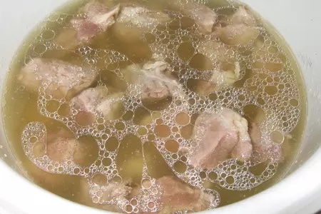 Мясо с зеленью -"сябзи гоурма": шаг 3