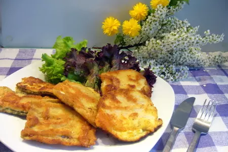 Овощной микс а ля кордон блю: шаг 9