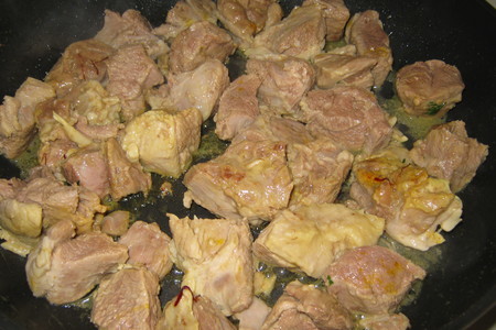 Мясо с зеленью -"сябзи гоурма": шаг 7