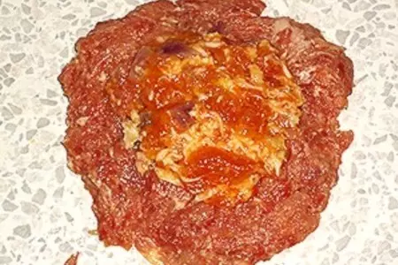Зразы мясные слоеные: шаг 3