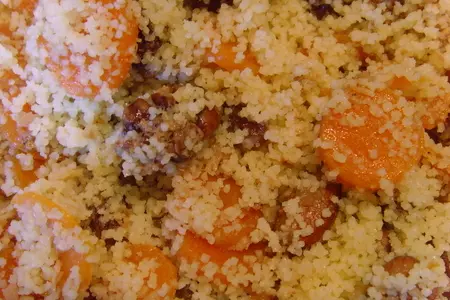 Кускус из моркови c кардамоном и с сухофруктами: шаг 2