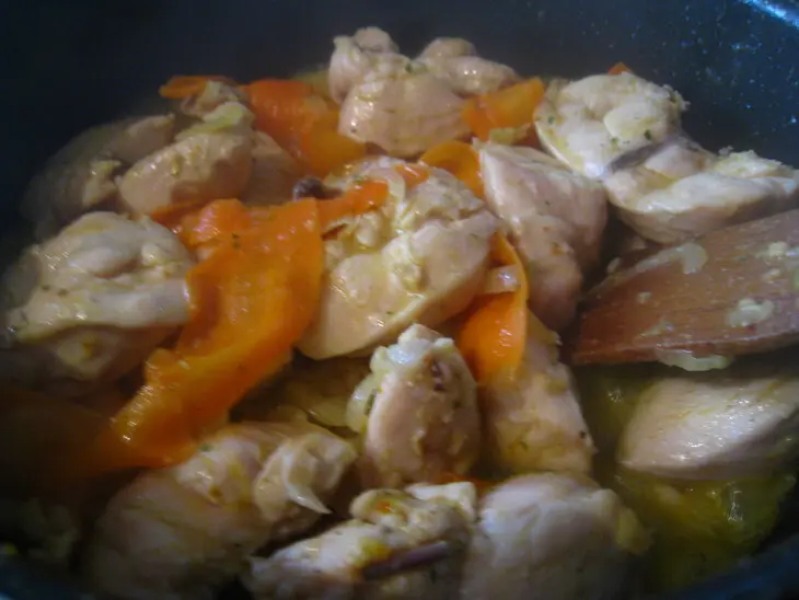 Курочка в сливках: шаг 4