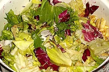 Мясной салат с апельсинами и свеклой: шаг 4