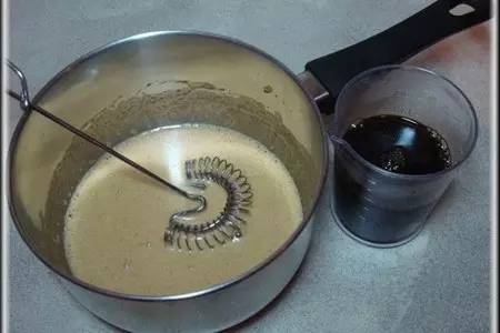 Эклеры с шоколадно - кофейным кремом и бананами.: шаг 8