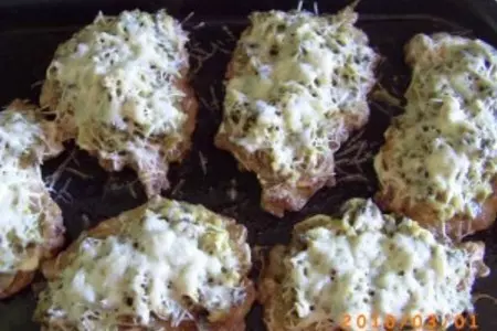 Мясо в "грибной шапке": шаг 3